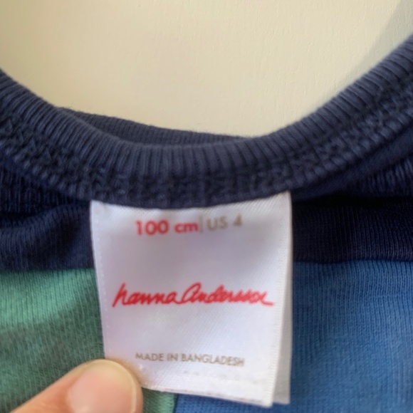 Hanna Andersson Girl's Rainbow Dress 4T - Picture 2 of 3